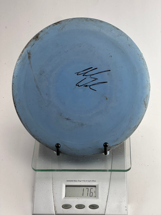 Innova DX Destroyer (Pre-Embossed) Blue Stock Stamp Signed