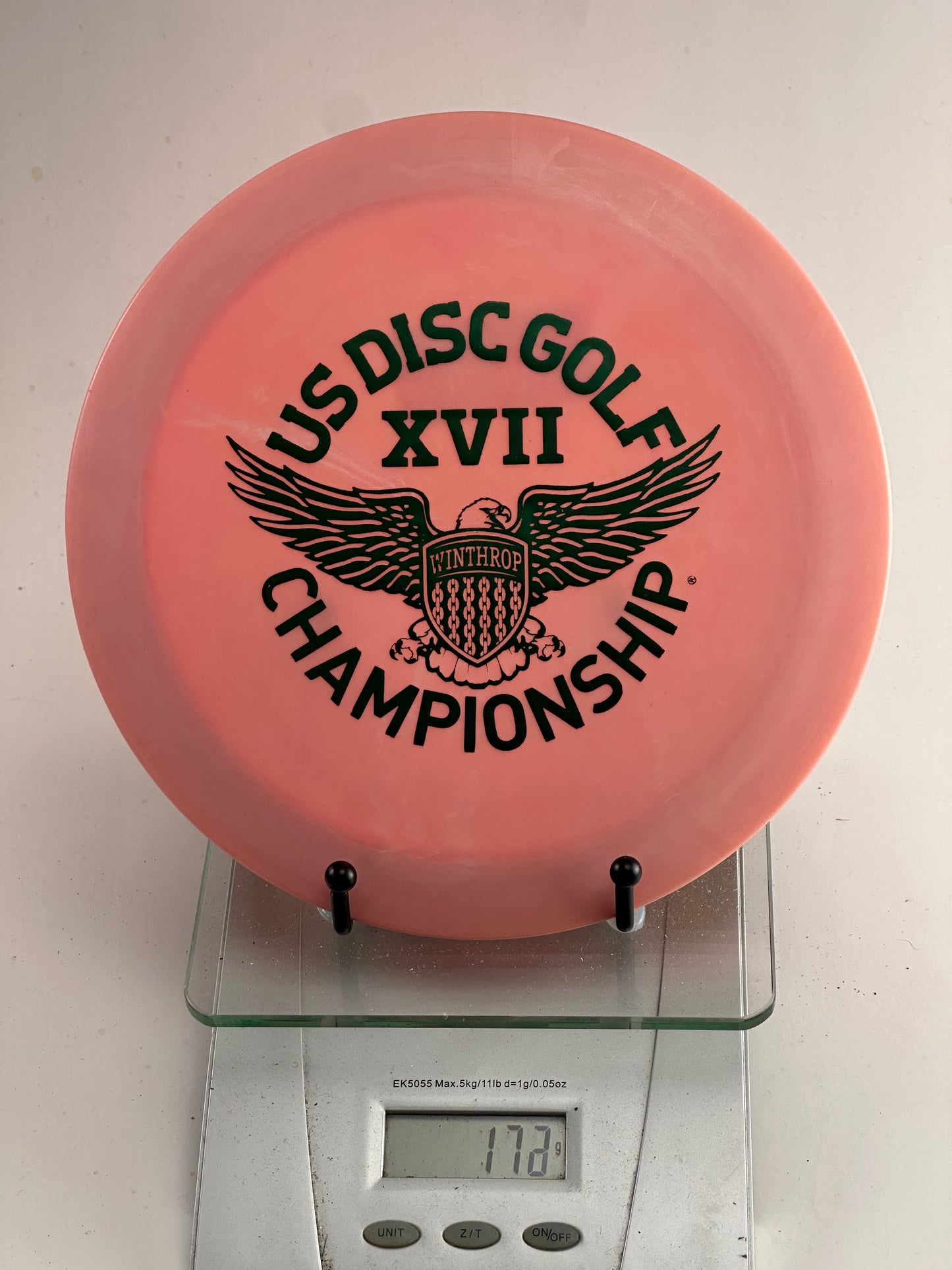 Innova DX Destroyer (Pre-Embossed) US Disc Golf Championship XVII Pink