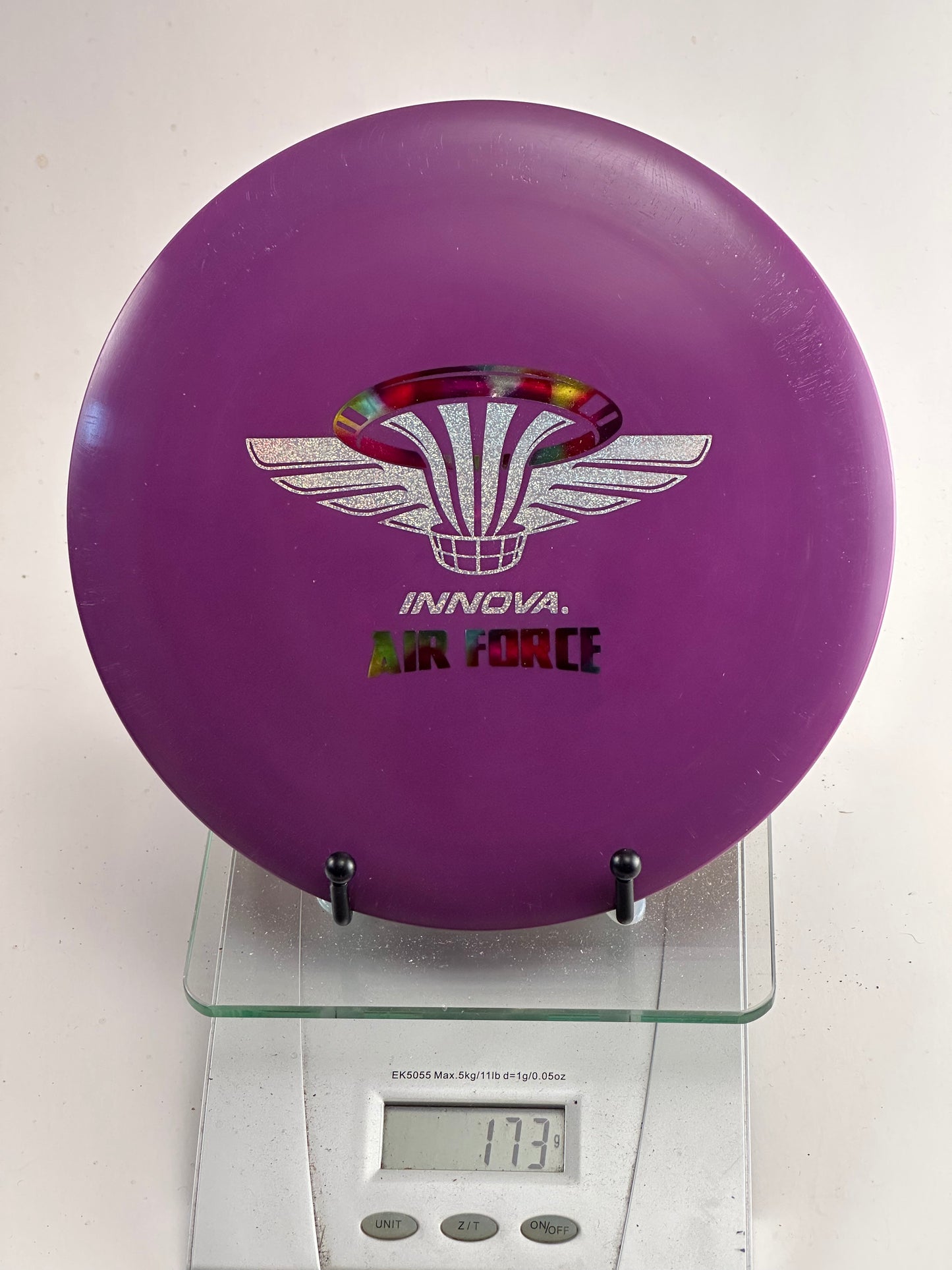 Innova Champion Destroyer (Pre-Embossed) Purple w/ Air Force Holo Stamp