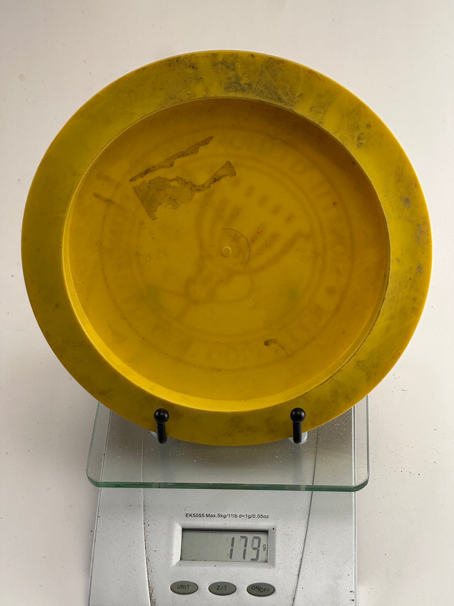 Innova DX Destroyer (Pre-Embossed) – Yellow Springfield Disc Golf Club Stamp