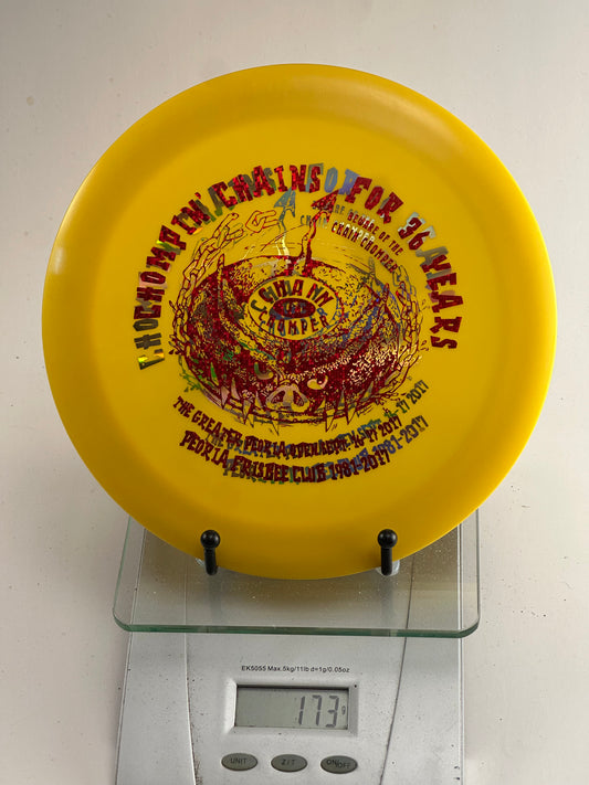 Innova DX Destroyer (Pre-Embossed) Yellow – Chain Bomber Anniversary Stamp
