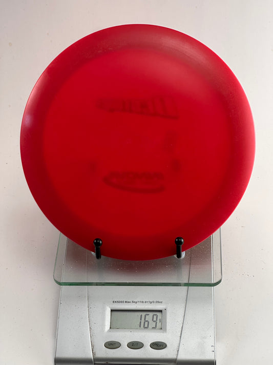 Innova DX Destroyer (Pre-Embossed) – Red w/ Blue Stamp