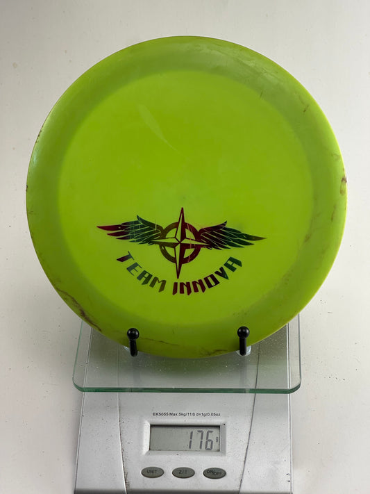 Innova Champion Destroyer (Pre-Embossed) Team Innova Stamp - Green