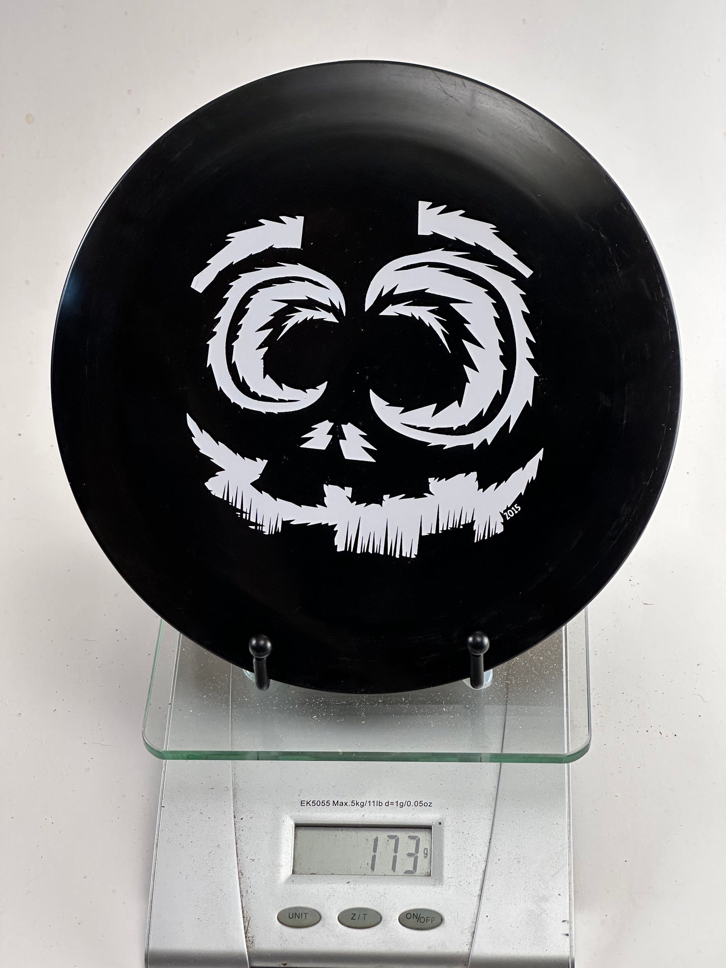 Innova DX Destroyer (Pre-Embossed) Black Halloween Face Stamp