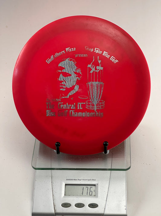 Innova Star Destroyer Pre-Embossed | Central IL Disc Golf Championship | Red