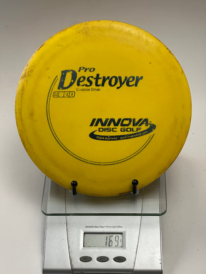 Innova Pro Destroyer Distance Driver (Pro) - Yellow - Used
