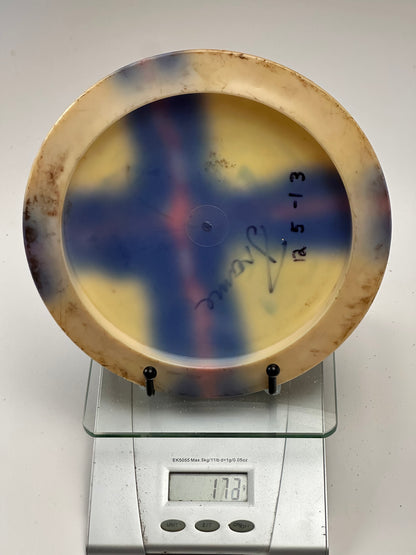 Innova Pro Destroyer Distance Driver – Swirly Yellow/Blue/Red (Used)