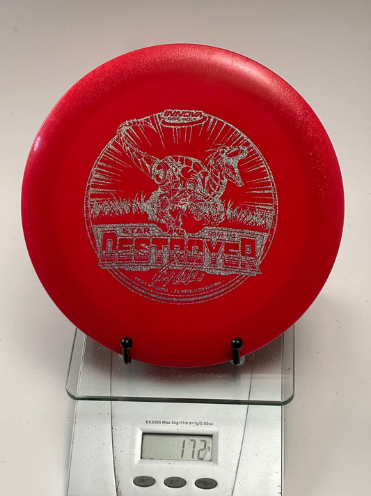 Innova Star Destroyer Ricky Raptor (Red, Silver Stamp) 172g