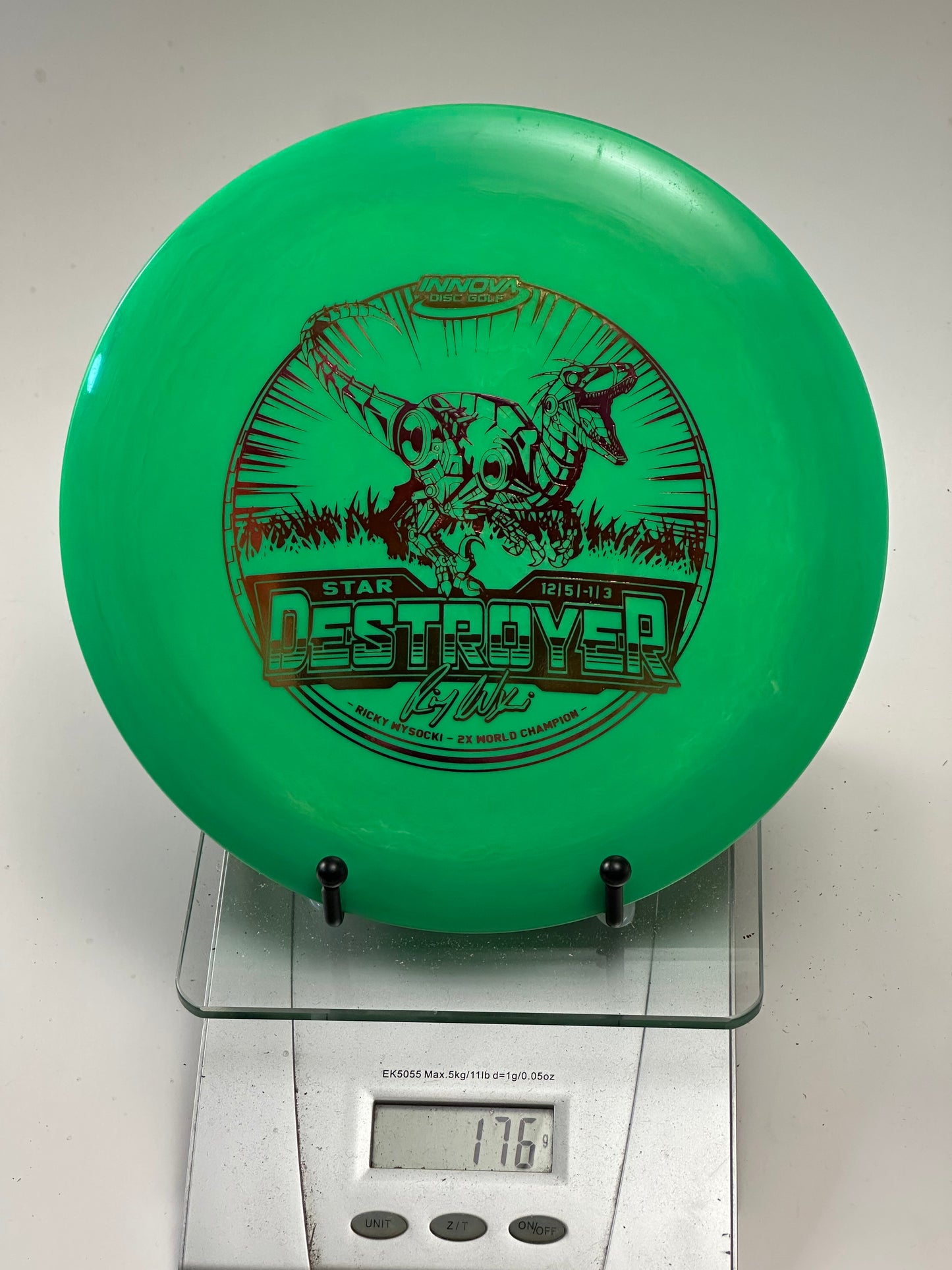Innova Star Destroyer Ricky Raptor Edition Green 176g
