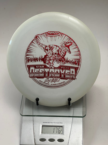 Innova Star Destroyer (Ricky Wysocki Raptor) | White w/ Red Stamp