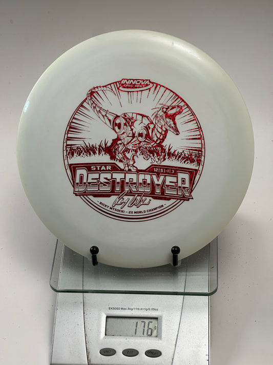 Innova Star Destroyer (Ricky Wysocki Raptor) | White w/ Red Stamp