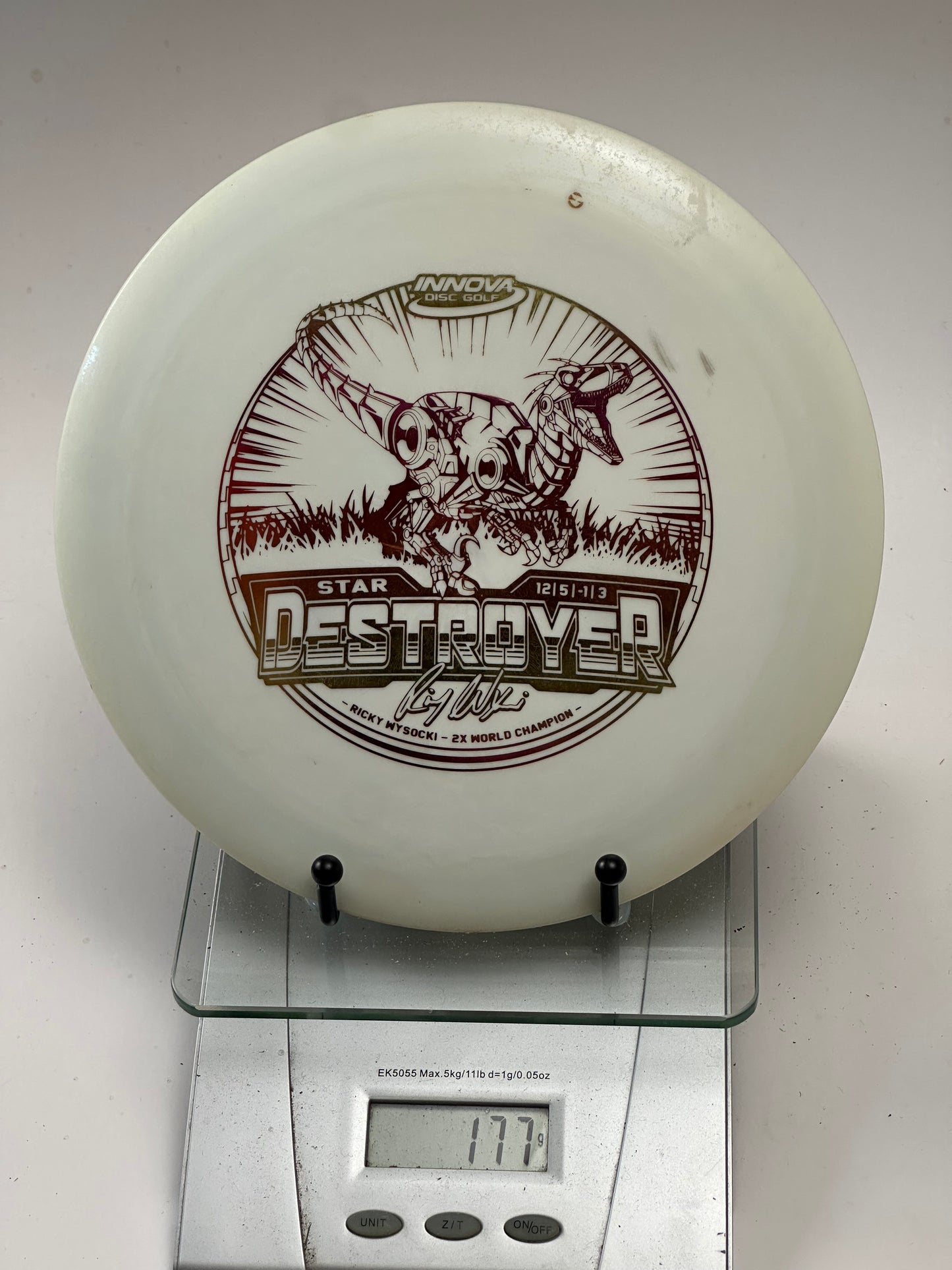 Innova Star Destroyer Ricky Raptor (White) Distance Driver