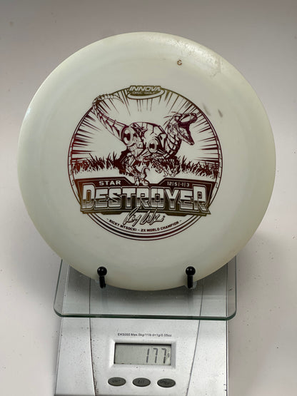 Innova Star Destroyer Ricky Raptor (White) Distance Driver
