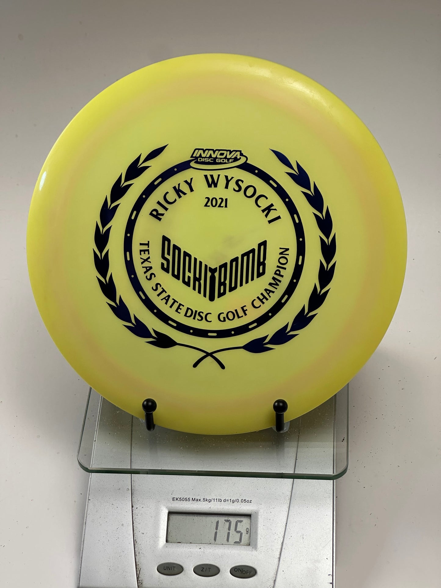 Innova Star Destroyer Ricky Wysocki Sockibomb 2021 Yellow 175g