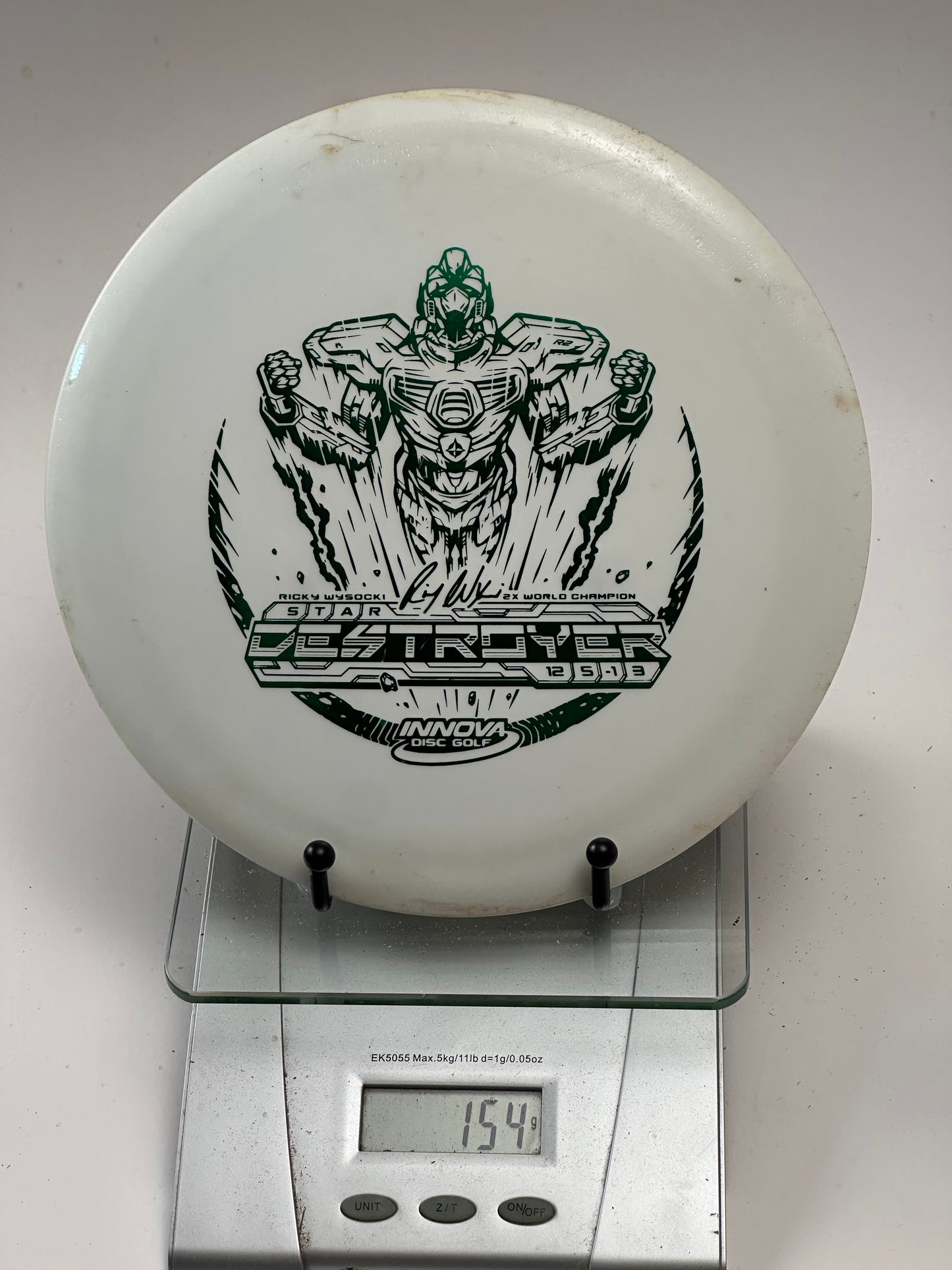 Innova Star Destroyer Ricky Wysocki Stamp White 154g
