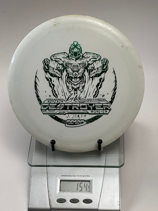Innova Star Destroyer Ricky Wysocki Stamp White 154g