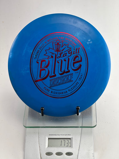Innova Star Destroyer (SDS/DS Patent Numbers) Blue - LaGill Blue Disc Golf Stamp