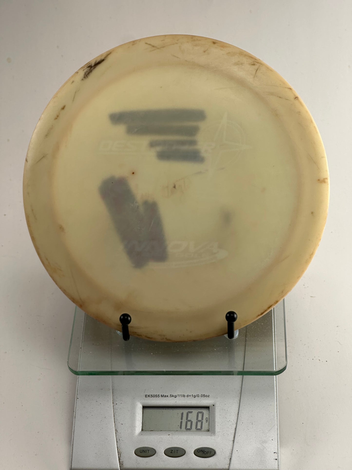 Innova Star Destroyer (Patent Numbers) White, Marked, 168g
