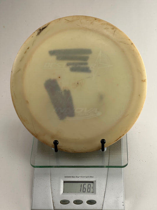 Innova Star Destroyer (Patent Numbers) White, Marked, 168g