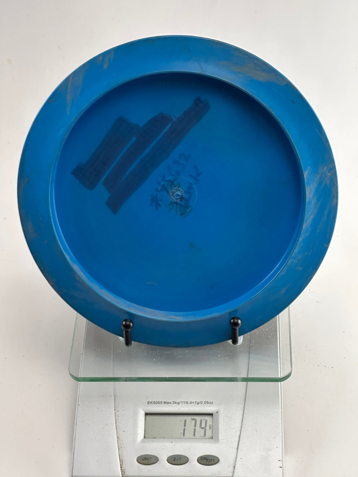 Innova Star Destroyer (SDS/DS Patent #) Blue 2011 CCR Open Stamp