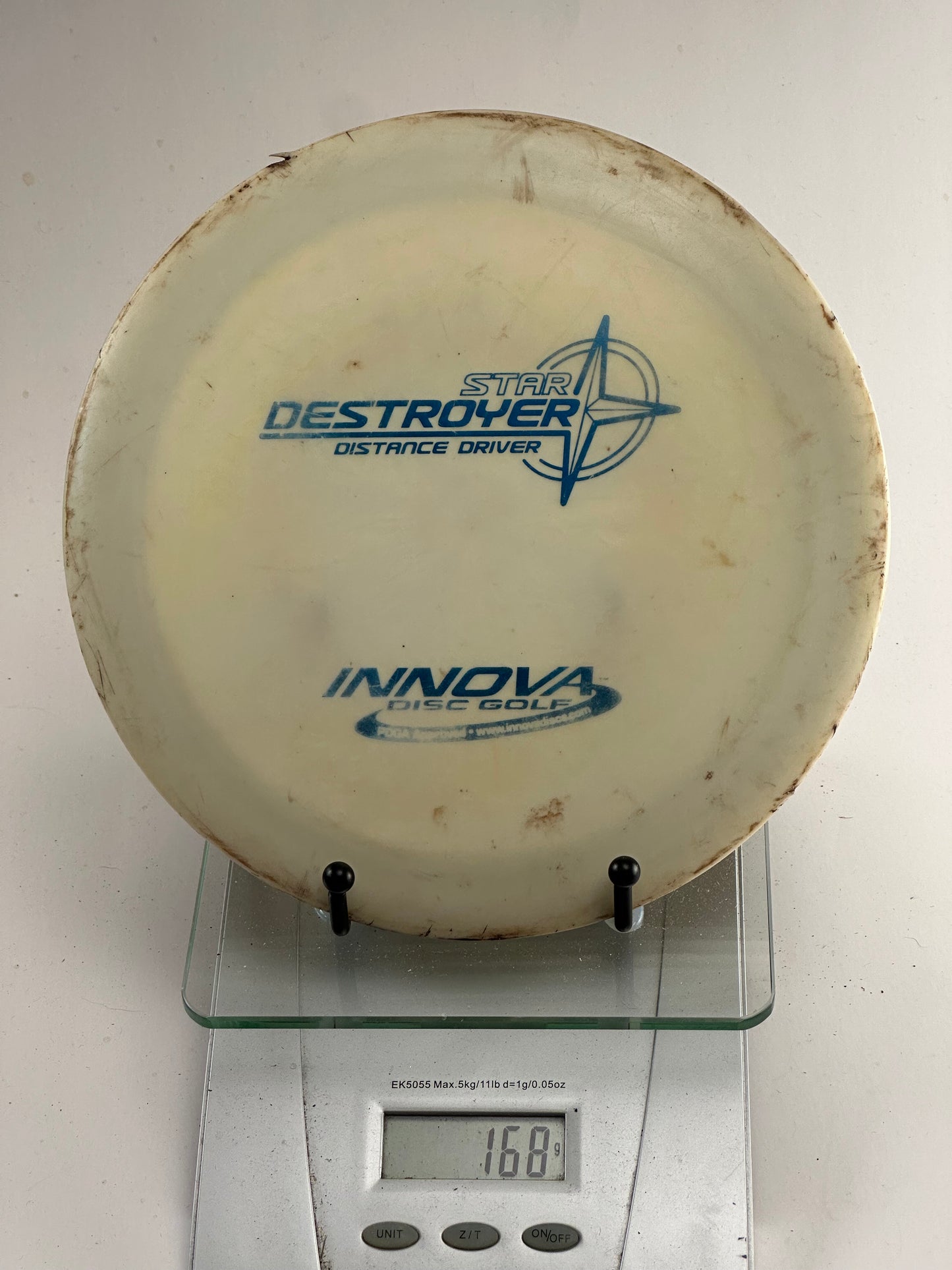 Innova Star Destroyer (Patent Numbers) White/Blue Stamp, 168g
