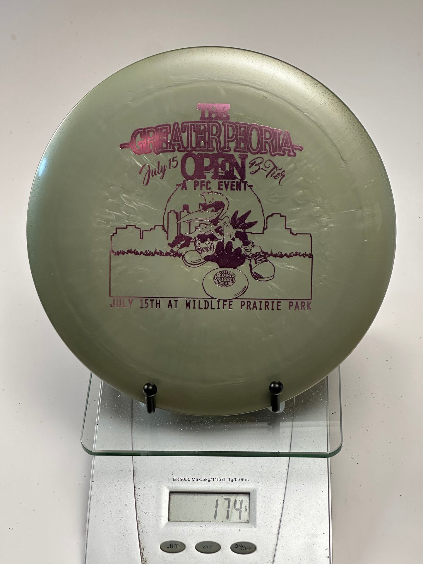 Innova Shimmer Star Destroyer – Greater Peoria Open Tournament Stamp