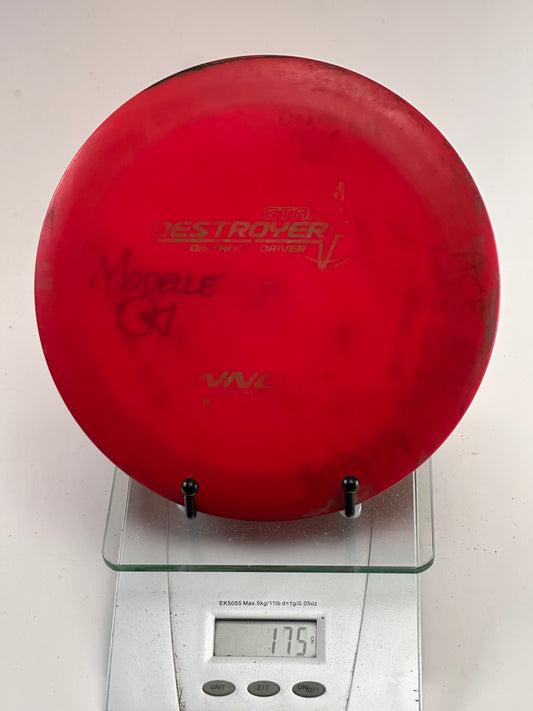 Innova Star Destroyer Distance Driver (Red) – Heavy Ink, Used