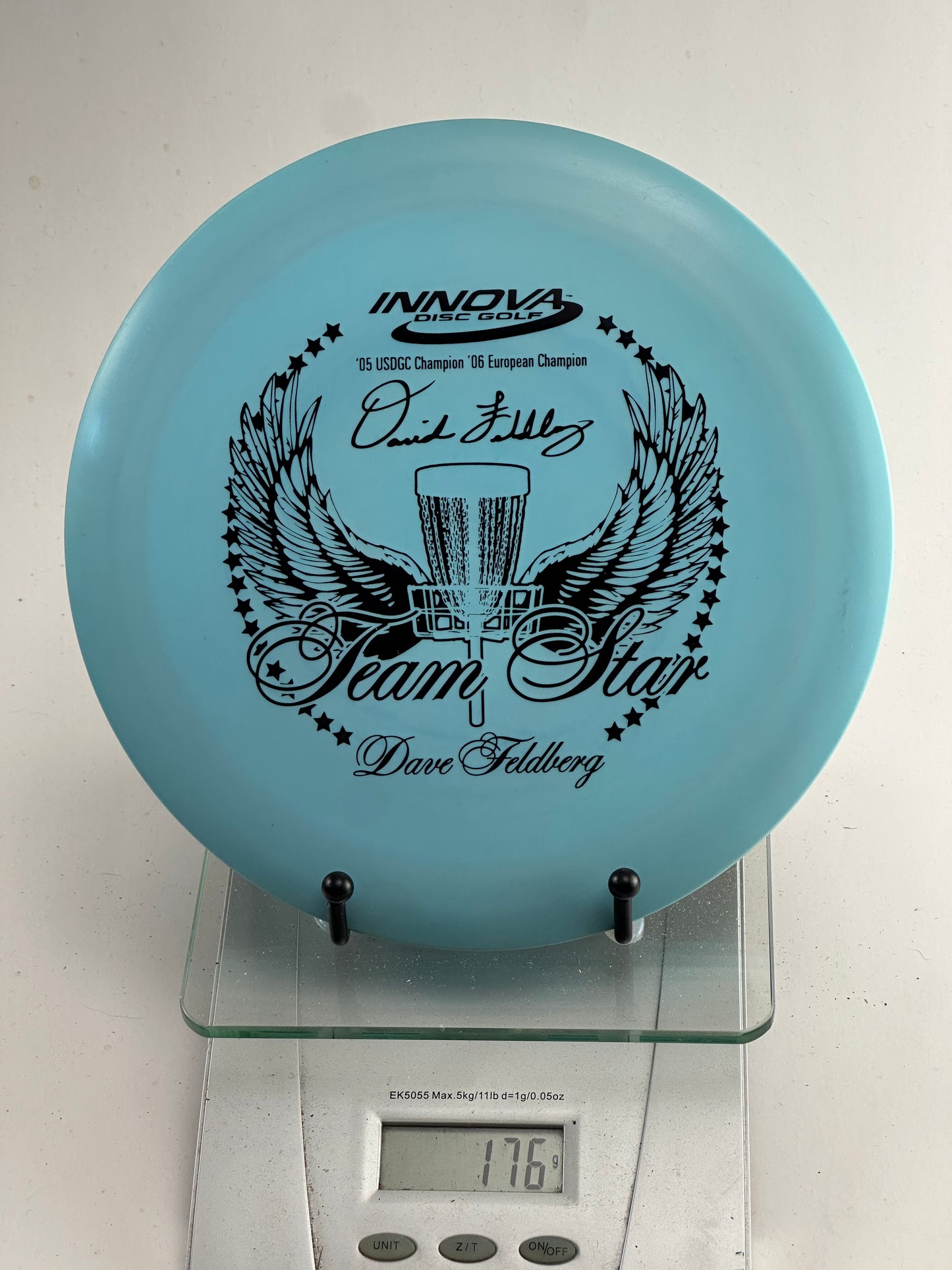 Innova Star Destroyer Team Star Dave Feldberg 33/50 Light Blue