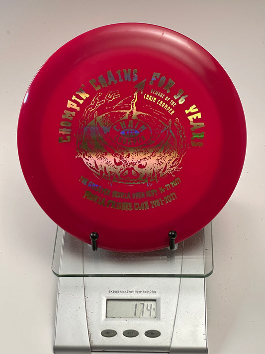 Innova Star Destroyer (Star Embossed) Red 174g - Chain Chomper Stamp