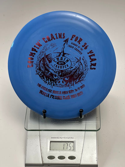 Innova Star Destroyer (Star Embossed) Blue 175g Peoria Frisbee Club Stamp