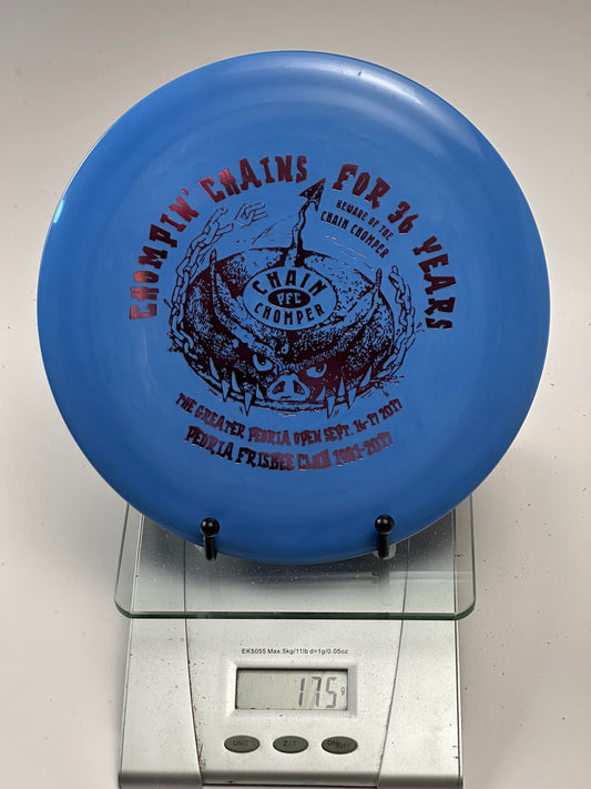Innova Star Destroyer (Star Embossed) Blue 175g Peoria Frisbee Club Stamp