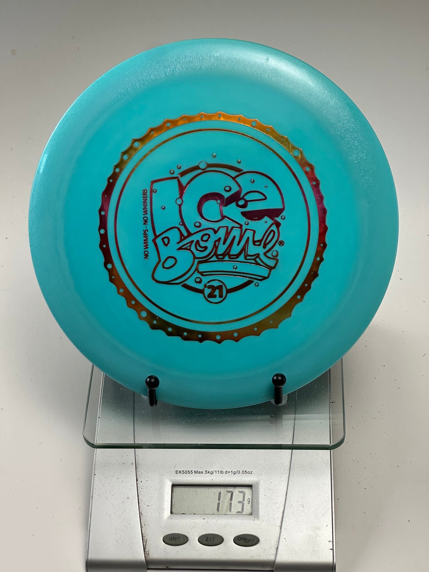Innova Star Destroyer (Embossed) Blue 173g Ice Bowl '21 Foil Stamp