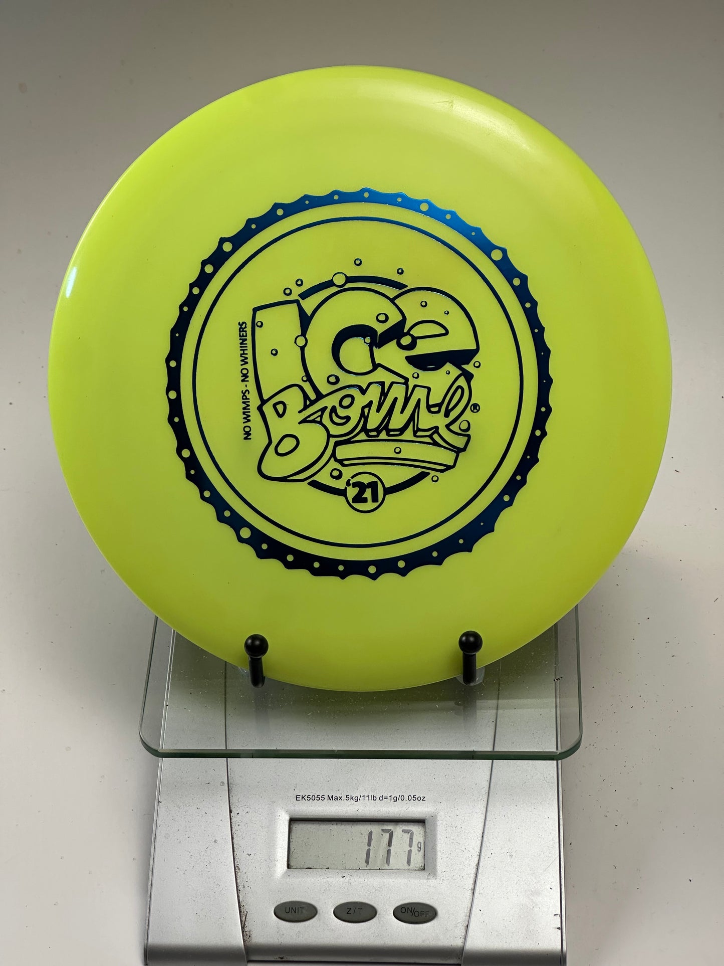 Innova Star Destroyer (Embossed) Yellow 177g Ice Bowl 21 Foil