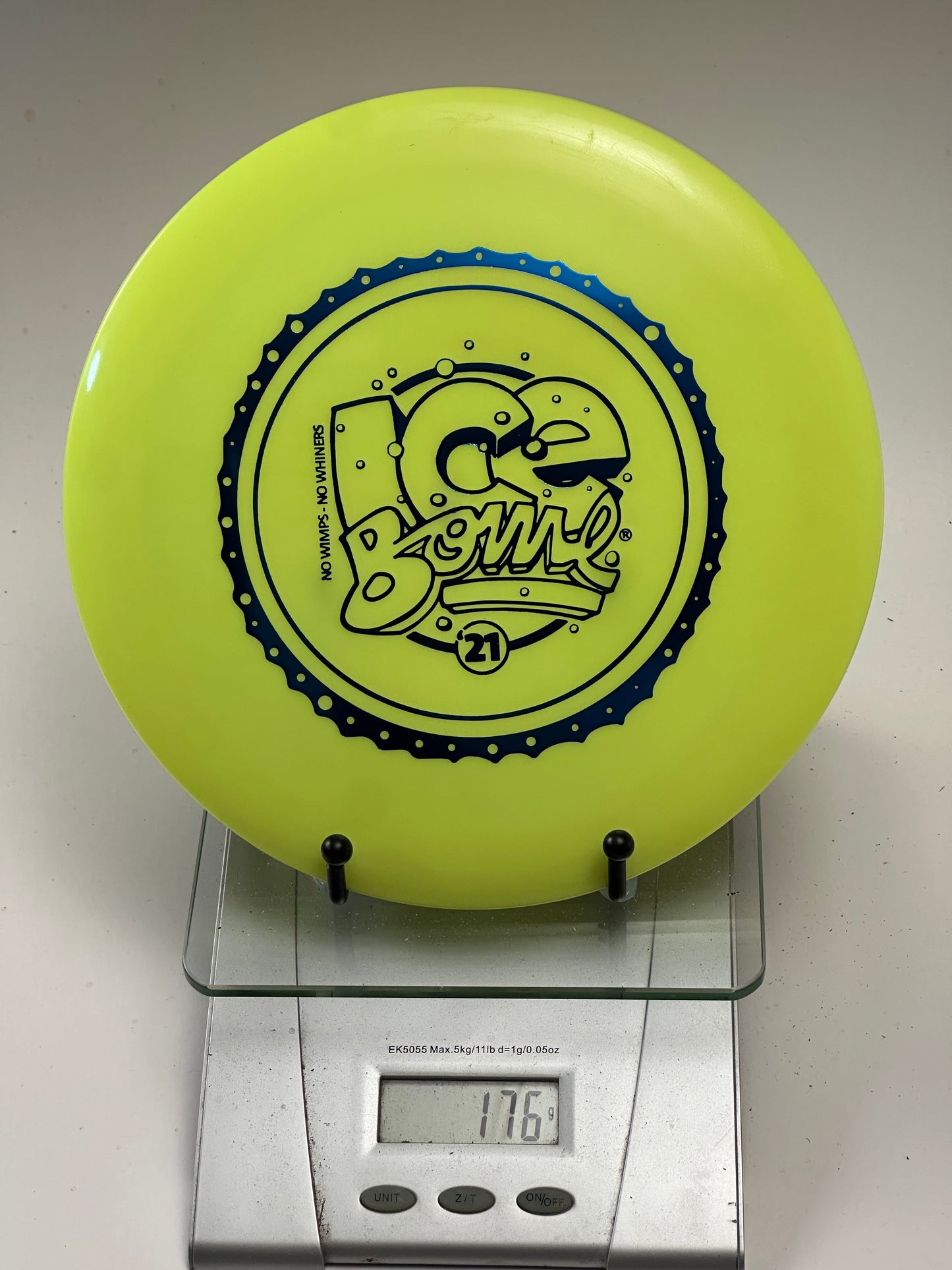 Innova Star Destroyer (Star Embossed) – Yellow – 176g – 2021 Ice Bowl Stamp