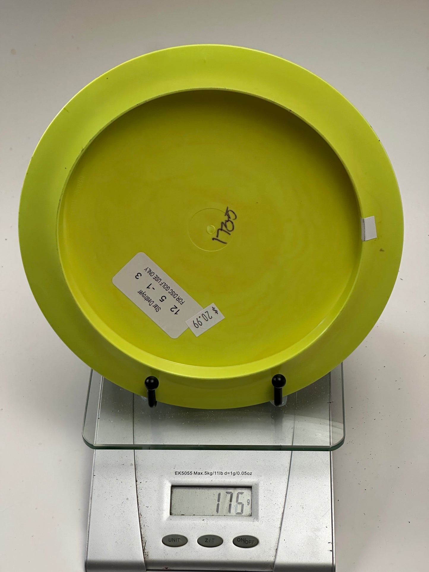 Innova Star Destroyer (Star Embossed) Yellow 176g Lazy Frog Martha's Vineyard Stamp