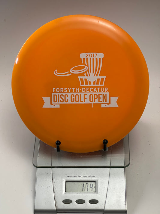 Innova Star Destroyer (Embossed) Orange 174g 2017 Forsyth-Decatur DGO Stamp