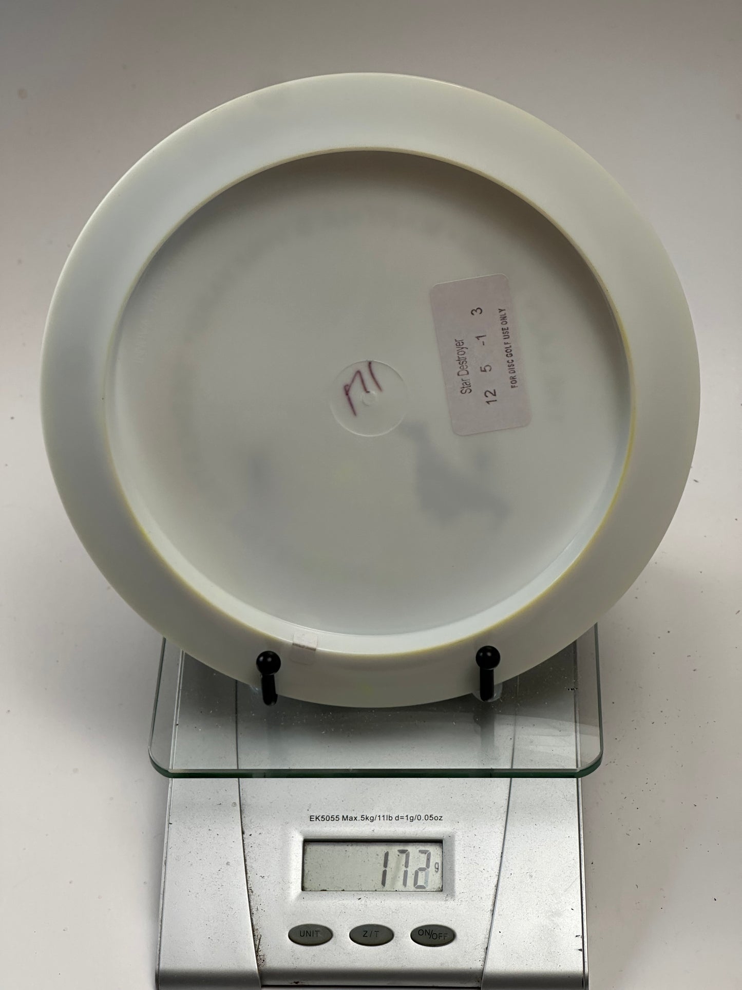 Innova Star Destroyer (Embossed) | White | Lazy Frog Custom Stamp | 173g