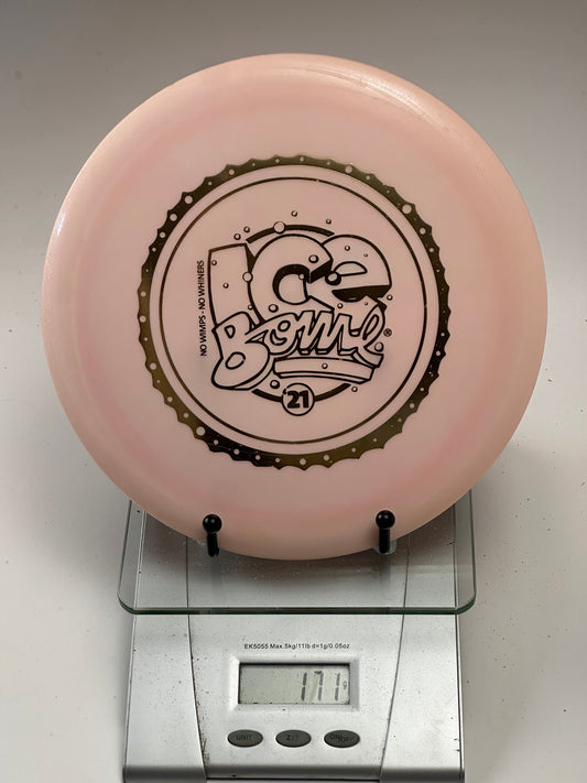 Innova Star Destroyer (Star Embossed) Pink 171g Ice Bowl 2021 Stamp