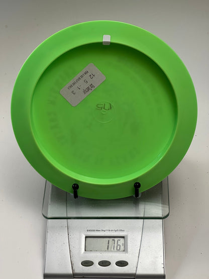 Innova Star Destroyer (Embossed) Green 176g Peoria Frisbee Club Event Stamp