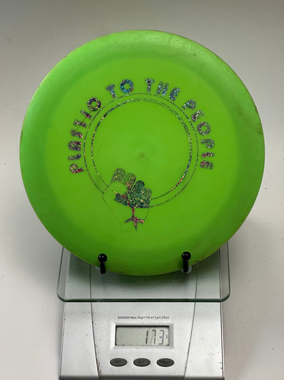 Innova Star Destroyer (Star Embossed) Bright Green 173g Custom Holo Stamp