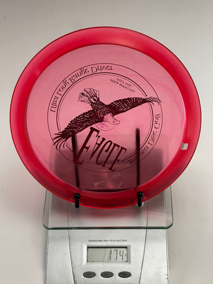 Innova Champion Eagle Fairway Driver - Transparent Red (Eagle Stamp)