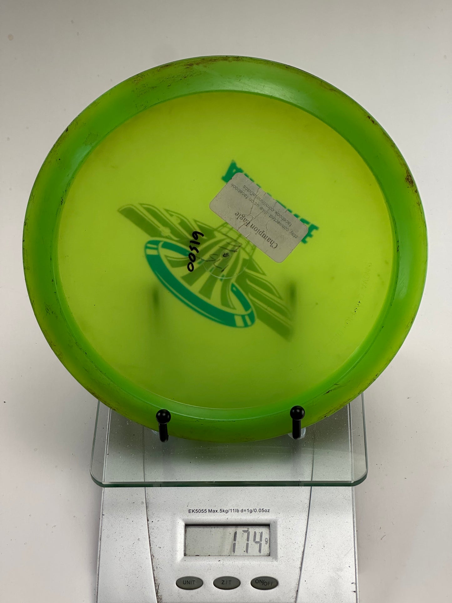 Innova Champion Eagle Air Force Stamp - Transparent Green