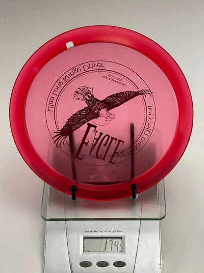 Innova Champion Eagle Distance Driver - Transparent Red - Eagle Stamp
