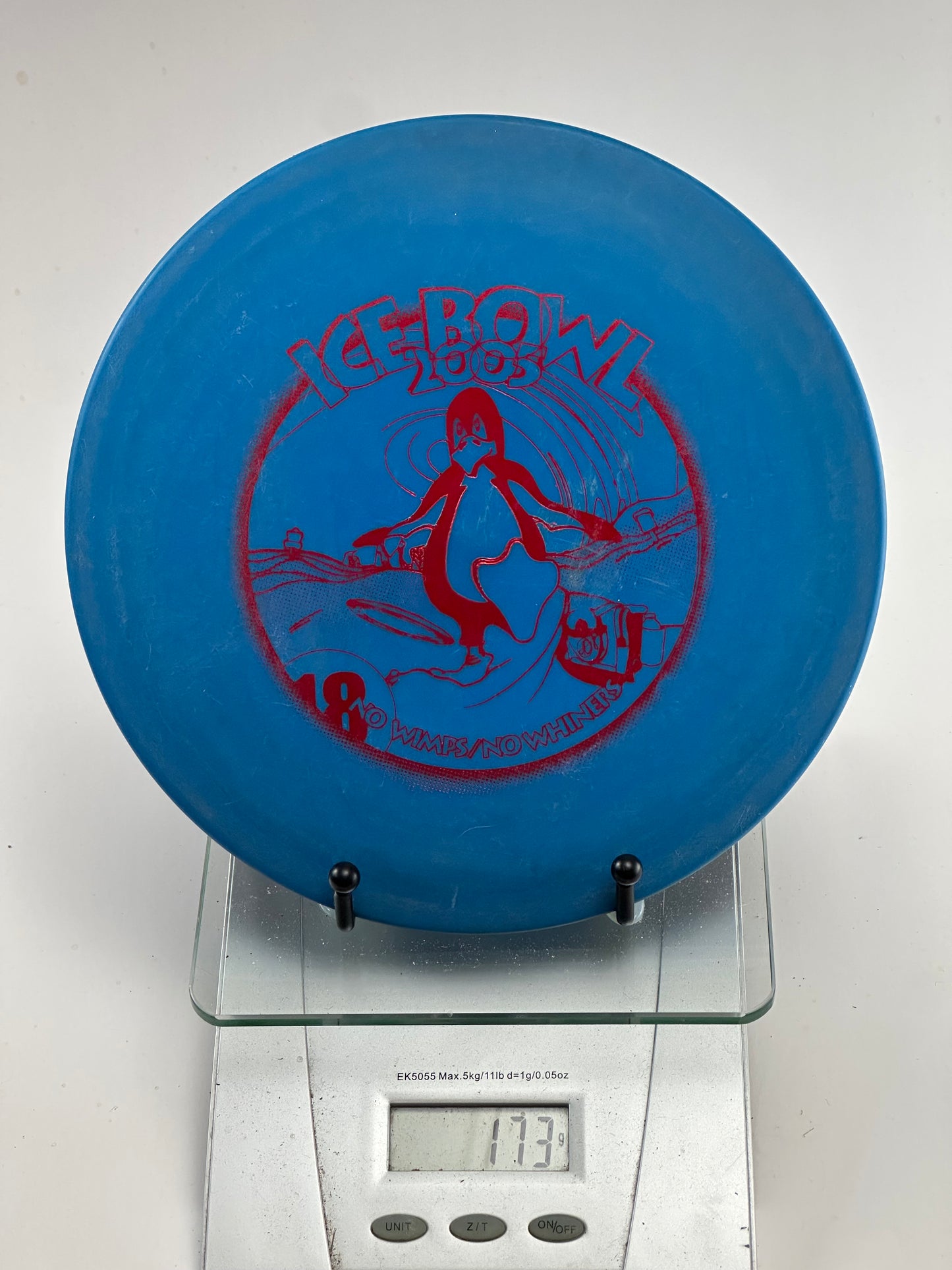 Innova DX Eagle – 2003 Ice Bowl Event Stamp Blue Distance Driver
