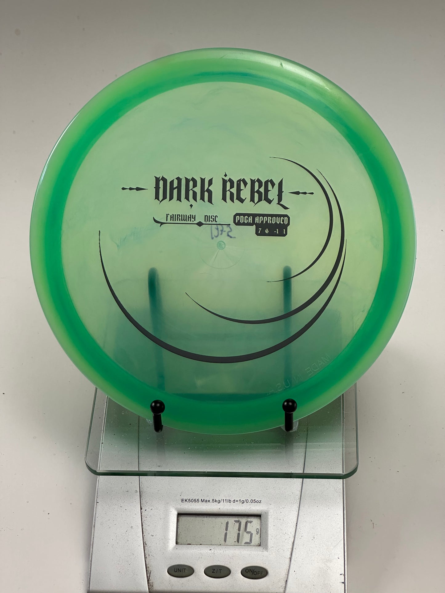 Innova Dark Rebel Halo Star Fairway Driver (175g) - Green/Translucent, Black Stamp