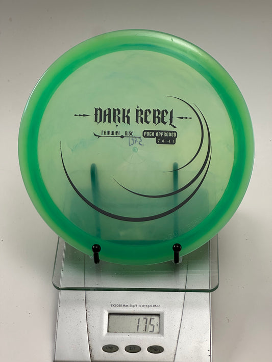 Innova Dark Rebel Halo Star Fairway Driver (175g) - Green/Translucent, Black Stamp
