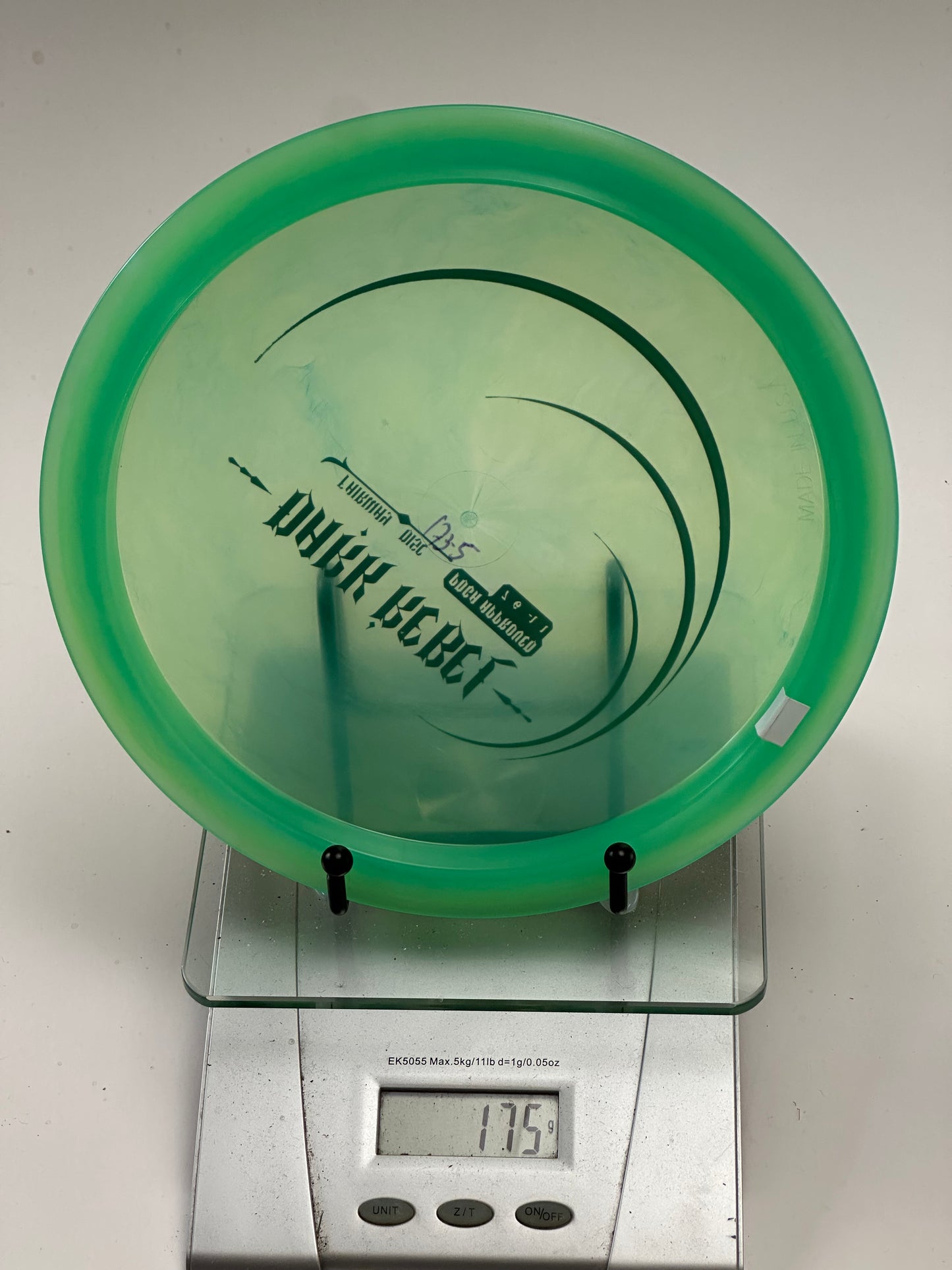 Innova Dark Rebel Halo Star Fairway Driver (175g) - Green/Translucent, Black Stamp