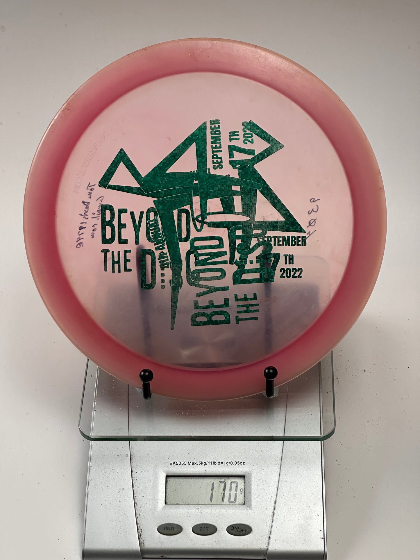 Innova Champion Firebird – Beyond the Disc 2022 Tournament Stamp (Pink)