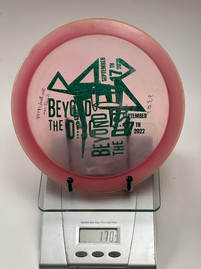 Innova Champion Firebird – Beyond the Disc 2022 Tournament Stamp (Pink)