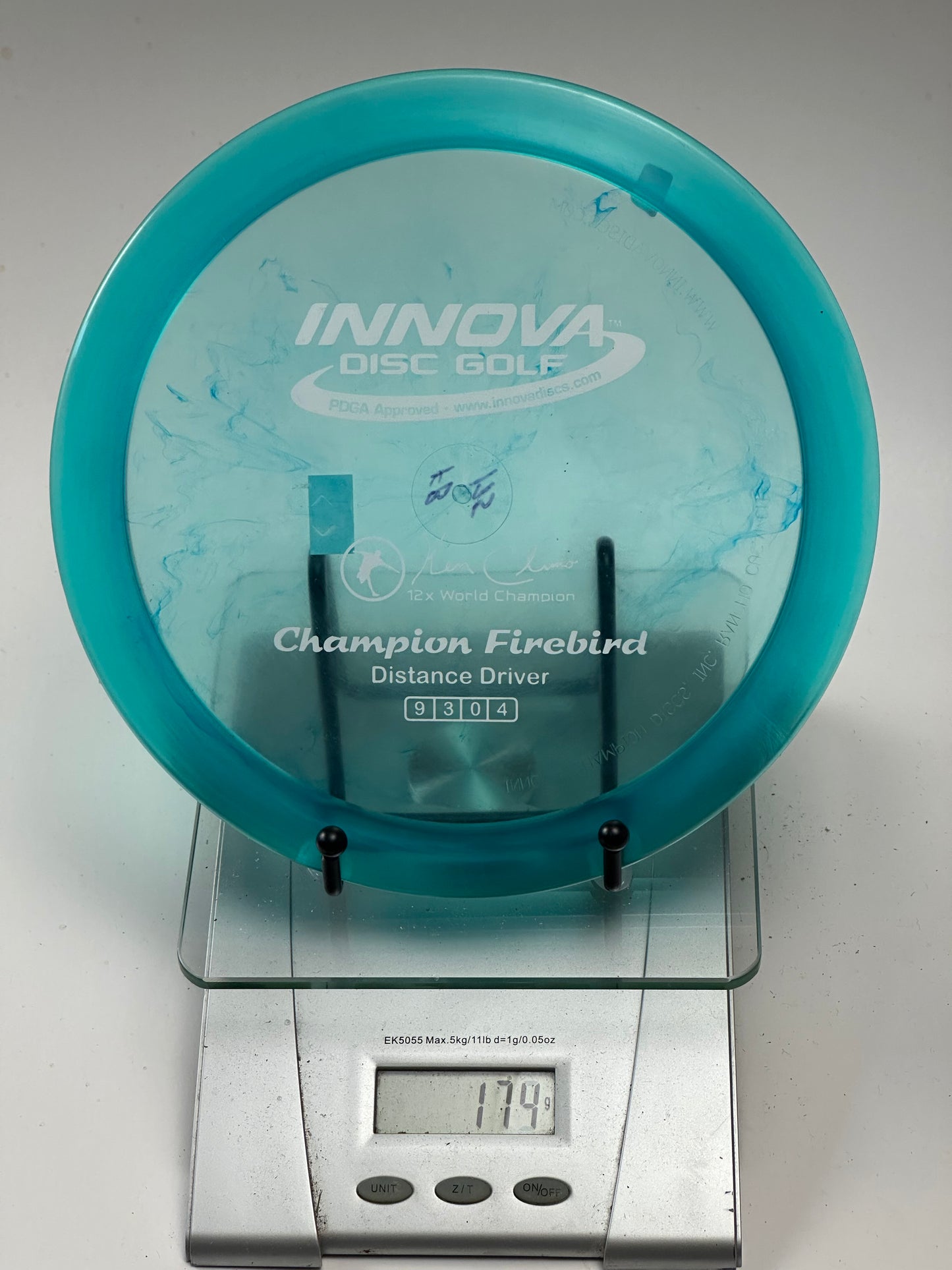 Innova Champion Firebird 12x Ken Climo Stamp (Blue Swirl)